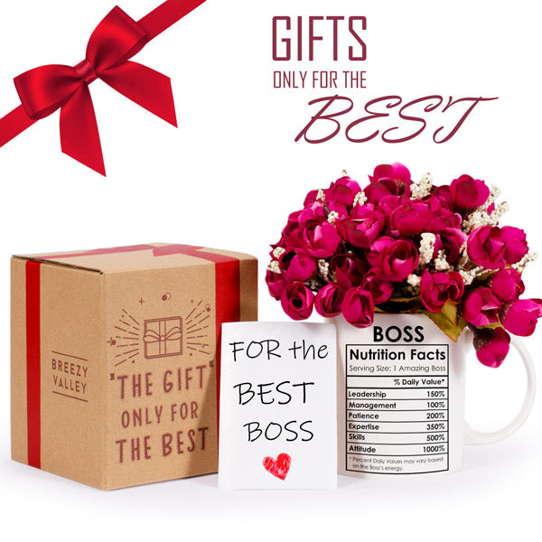 Boss Coffee Mug, Best Boss Gifts for Women Men Funny, Boss Appreciatio –  Breezy Valley