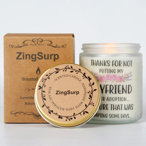 ZingSurp Scented Candle for Mother in Law, Mothers Day Gifts for Mother in Law Candle, Mother in Law Birthday Gifts