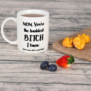 Breezy Valley Best Mom Dad Gifts, Fathers Mothers Day Gifts for Mom Dad Birthday Gifts from Daughter Son - Dad Mom Gifts for Christmas Presents Parents Gift, Funny Mom Dad Coffee Mugs, Being Your Child is Gift 11oz