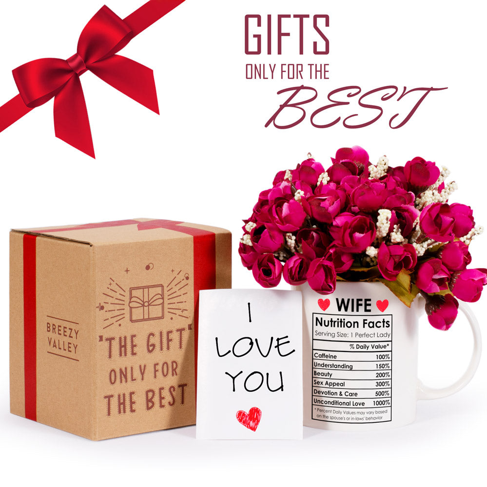 Breezy Valley Valentines Day Gifts for Wife from Husband, Happy Annive image